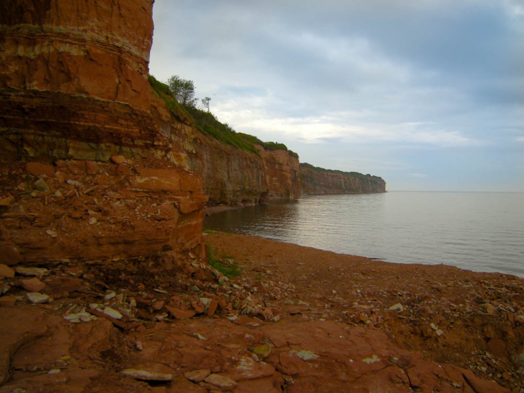 Falaise au camping